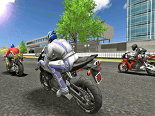 3D摩托車賽車